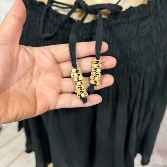 FREE PEOPLE Forever Favorite Mini Dress in black Super Sexy in size Medium NWT - Picture 9 of 16